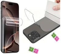 Film double face hydrogel cristallin Compatible avec Samsung Galaxy Note 20 Ultra 5G - Protection intégrale écran + dos, installation facile