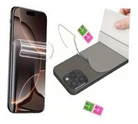 Film double face hydrogel haute transparence Ailika Pour TELEPHONE VIVO Y300 GT ¿ Protection intégrale écran + dos, installation fac