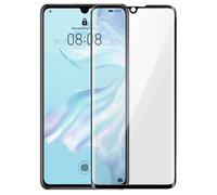 Film Ecran pour Huawei P30 Verre Trempé 9H Biseauté Transparent Bord Noir