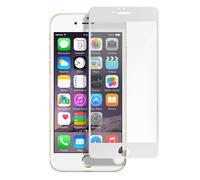 Protection d'écran pour smartphone Avizar Film Ecran iPhone 6 Plus et 6S Plus Verre Trempé Biseauté Transparent Bord blanc