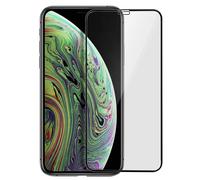 Film Écran iPhone X et XS Verre Trempé 9H Biseauté Transparent Bord noir