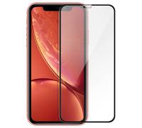 Film Écran iPhone XR Verre Trempé 9H Biseauté Transparent Bord noir