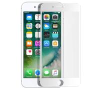 Film Écran pour iPhone SE 2022 / 2020 et 8 / 7 Verre Trempé 9H Biseauté Bord Blanc