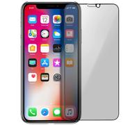 Film Écran pour iPhone X et XS Verre Trempé Biseauté Anti-espion Bord Noir