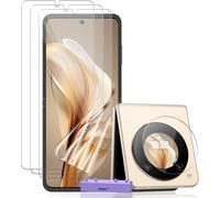 Film Écran Tpu Transparent 3 Pièces Pour Zte Nubia Flip 5g + 1 Protège¿Lentille Caméra Verre Trempé 9h Hydrophobe Oléophobe