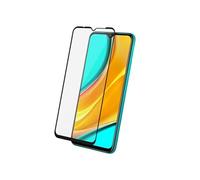 Film Ecran Xiaomi Redmi 9 Verre Trempé 9H Antichoc Anti-traces Contour Noir
