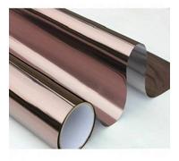 Film effet miroir pour fenêtres et vitres, couleur argent/bronze (76 cm x 300 cm)