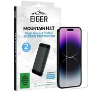 Film Eiger Mountain HIT pour iPhone 15 Plus / 15 Pro Max, pack de 2, transparent