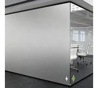 Film Électrique Intelligent Film de Confidentialité pour Fenêtre Transparent à Opaque Séparation et Projection pour Maison Bureau Hôtel Banque Hôpital(W55.1 xL94.5)