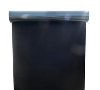Film électrostatique noir mat pour fenêtre pour une meilleure intimité (30 cm x 4 m)