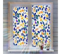 Film électrostatique pour fenêtre d'intérieur avec effet arc-en-ciel qui améliore le verre avec une lueur colorée dans le salon, la chambre à coucher ou la salle d'étude (XC18006-45 x 200 cm)