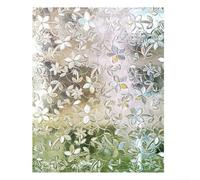 Film électrostatique transparent pour une gestion efficace de la vie privée tout en laissant passer la lumière du soleil dans les maisons et les bureaux (35 x 100 cm)