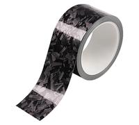 Film en fibre de carbone forgée - Autocollant pour voiture en carbone forgé - Brillant et autocollant - En forme de rouleau et feuille d'autocollants - Pour voiture et extérieur - Décoration de