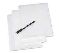 Film en plastique avec stylo pour décalquer - Prym 611298