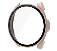 Film en verre trempé + boîtier de protection d ' écran, couverture complète, cadre rigide anti-rayures, coque de montre pour montre, protecteur d ' écran en verre pour montre intelligente, boîtier de