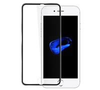 Film en verre trempé Titanium pour iPhone SE 2022 / 2020 et 8 / 7 - Contour Noir Noir