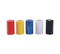 Film étirable haute résistance pour palettes, Palette for emballage à emporter, Film d'alcool for scellage de boîtes, multicolore 2-15cm x 150m(Rosso,5cmx150m 2pcs)