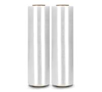 Film étirable Industriel Rouleaux De Film Rétractable Auto-adhésif Durable Film Plastique Transparent Pour L'emballage L'expédition Les Meubles Et Les Bagages(Size:1*710m(3.2*2329ft)*2 Rolls)