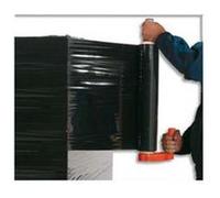 Film étirable noir opaque 17 microns, Format 300 m x 450 mm, anti UV G