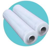 Film étirable pour palette 400 mm x 250 m transparent (lot de 2) par Triplast