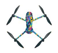 Film extérieur amovible - Protection intégrale - Motif artistique - Couche adhésive pour une couverture complète du film d'avion