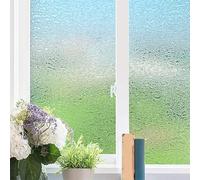 Film Fenetre Anti Regard 60x200CM avec Motif Film Occultant Fenêtre,Film pour Vitre Blocage des UV, Film Electrostatique Vitre,Film Opaque Fenetre Adhésif,Film Vitre Anti Regard pour Chambre