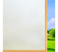 Film Fenêtre Anti Regard 65 x 250 cm Opaque et Réutilisable Protège Intimité, Anti-UV Film Occultant Fenêtre Dépoli pour Chambre Salon Salle de Bain Bureau, Mat Pur