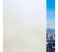 Film Fenetre Anti Regard 75 x 210 cm Opaque Bon Intimité Anti UV Chaleur Non Adhesif Autocollant de Fenêtre Aspect Givré Statique pour Salle de Bain Cuisine Bureau, Mat Pur