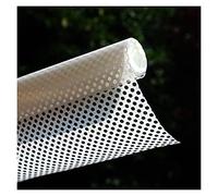Film Fenetre Anti Regard Film de fenêtre de maille perforé auto-adhésif noir en pointillé en pointillé à une seule façon Film de confidentialité Verre Stickers pour la décoration de bureau à domicile