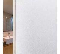 Film Fenetre Anti Regard Occultant 40 x 600 cm Anti Chaleur Anti-Regard Contrôle de La Température Film de Fenêtre Anti-UV en Verre Dépoli Brise Vue Anti UV pour Domicile, Blanc Mat