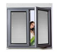 Film Fenetre Anti Regard Occultant Totalement Film D'Isolation Thermique en Aluminium Film De Protection Solaire Anti-UV pour Cuisine Salon Balcon(30x150cm)