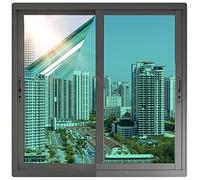 Film Fenêtre Anti Regards sans Tain, Film Miroir Fenêtre Occultant, Film Fenêtre Réfléchissant, Film Fenêtre Protection Solaire pour Maison/Bureau,WxH-75x100cm(29.5 * 39in)