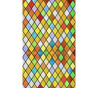 Film Fenetre En Film De Confidentialité Teinte De Fenêtre Electrostatique, Opaque Occultant Film Pour Vitre A Motif Décoratif Pour Accueil Bureau Vitre Brise Vue Fenetre,C,40 * 100cm