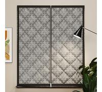 Film Fenetre Isolant Hivernage, Kit Isolant Thermique Fenêtre Réutilisable, Protection Contre le Froid Isolation, Aucun Perçage Requis(150x170cm/59x67in)