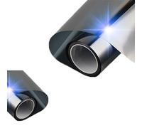 Film Fenêtre Miroir sans Tain RIFWOVE, Anti-Regard, Anti-Chaleur, Protection Vie Privée, 70 x 200CM