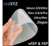 Film FEP pour réservoir de résine Elegoo Saturn 4 3 2 S 4K 8K Ultra 12K Mars 5 4 3 2 Pro DLP Max 6K 9K Jupiter - Film de protection FEP FEP Film