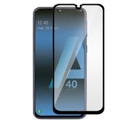 Film Galaxy A40 Protection Ecran Verre Trempé Bords Biseautés contour Noir