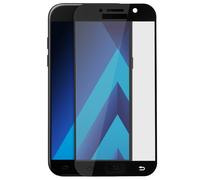 Film Galaxy A5 2017 Verre trempé ultra-résistant Dureté 9H contour Noir