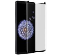 Film Galaxy S8 / S9 Verre Trempé Incurvé Noir