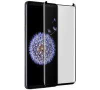 Film Galaxy S8 / S9 Verre Trempé Incurvé Noir