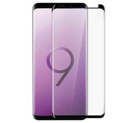 Film Galaxy S9 Verre trempé 9H Incurvé 5D Full Cover Protection Contours Noirs