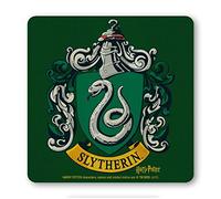 Film - Harry Potter - Serpentard - Logo - Classique I Dessous de Verre I sous-Verres I 10x10cm I Design Original sous Licence