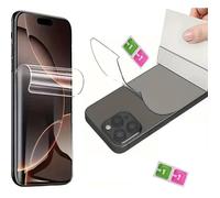 Film hydrogel 2-en-1 Ailika Pour TELEPHONE OPPO A6 PRO - Protection écran et arrière ultra clair, souple et auto-adhésive