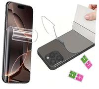 Film hydrogel 2-en-1 Compatible avec Samsung Galaxy A23 5G - Protection écran et arrière cristallin, souple et auto-adhésive