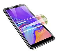 Film hydrogel 2 pcs pour Samsung Galaxy J4+ Plus J415 2018 6.0" Haute Sensibilité Flexible Protecteurs d'écran d'empreintes Digitales déverrouiller Antidéflagrant Pas de Verre Trempé