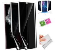 Film Hydrogel Anti-Espion - Huawei - Y6 Pro2019 - Ultra-fin - Résistant aux rayures - Kit complet