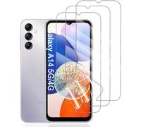 Film Hydrogel de Protection pour Samsung Galaxy A14 5G /4G, 3 Pi¿¿ces TPU protections d'¿¿cran HD Transparent Souple(Verre non tremp¿¿)