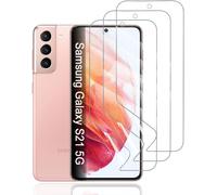 Film Hydrogel de Protection pour Samsung Galaxy S21 5G, 3 Pi¿¿ces TPU protections d'¿¿cran HD Transparent Souple(Verre non tremp¿¿)