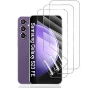 Film Hydrogel de Protection pour Samsung Galaxy S23 FE, 3 Pi¿¿ces TPU protections d'¿¿cran HD Transparent Souple(Verre non tremp¿¿)