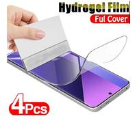 Film Hydrogel Pour Oppo Find X7 Ultra X5 X6 Pro X3 Lite, Protecteur D'écran Pour Oppo Reno 11 10 9 8 7 6 5 Pro Plus 5g, 4 Pièces,Reno 5 5g-4g,Hydrogel Film